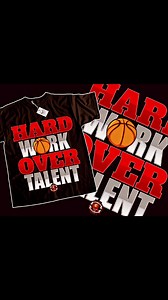 HARD WORK OVER TALENT Add this to your list to 🎅 Adult sizes Shirts $35 Sweatshirt $40 Hoodie $45 Kids sizes Shirts $30 Sweatshirt $35 Hoodie $40 Note: Price includes tax and shipping Venmo (@williejbasketball) your payment. Please include the following in the memo or comment on venmo the following: *All products are black color only. Your choice of color are for the lettering only. Product type: T-Shirt, Sweatshirt or Hoodie Size: Example (Adult L) (Kids S) Letter Color: Red, Blue, Pink or Yel
