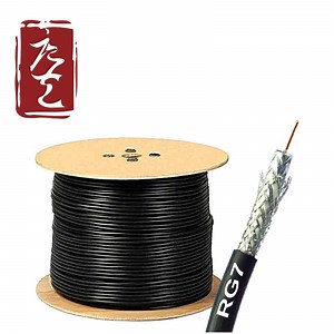 [Hot Item] Factory OEM Coaxial Cable PVC PE LSZH Rg7 for CCTV TV Antenna
