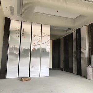 [Hot Item] Sliding Aluminium Partition Roller Hotel Soundproof Partition Wall Operable Walls