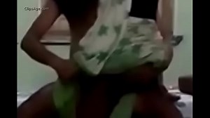 Desi with her saree lifted up and riding session video clip