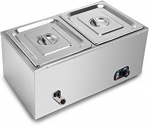 [Hot Item] Restaurant Cooking Equipment Buffet Electric 4 Bain Marie Food Warmer Display