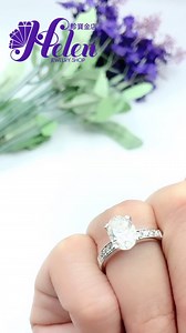 13K views · 98 reactions | OVAL CUT DIAMOND RING 2 carat oval cut centre diamond with 8 pieces of 0.16 total carat side diamonds. Top white quality natural earth mined diamond set on 14 karat white gold. GIA certified. Available in other carat sizes. | Helen Jewelry Shop | Facebook