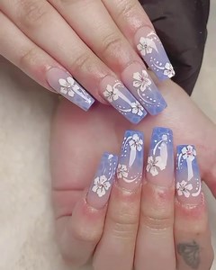 Acrylic set ans design 💞 | Queen Nails & Spa