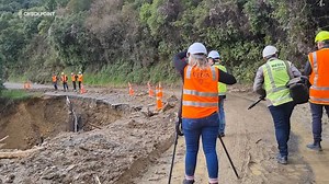 2.1K views · 18 reactions | #Watch: More than two weeks after heavy rain caused devastation in the Marlborough Sounds, some residents remain without road access. Samantha Gee joined a convoy with Marlborough District Council staff along the closed Queen Charlotte Drive to see the damage. | Checkpoint | Facebook