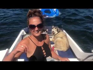 Boat trip - making the most of the sun.