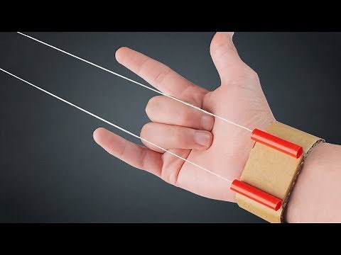 أصنع بنفسك قاذفة سبايدرمان العنكبوتية بكل سهولة في المنزل - اختراع لا يصدق