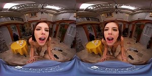 VR BANGERS Afternoon Outdoor Fucking With Sexy Adriana Chechik VR Porn