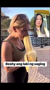 Mga Beshy, kaya nio kayang ubusin ang saging. Sobra laki🤭 #pinaysahawaiiᥫᩣシ #batanguenaᥫᩣ #forcontentpurposesonly | Jannette Salazar Daza