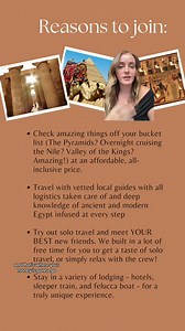 Join my 9 day Egypt group trip for solo travelers 2025