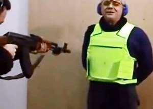 Italians Test Bulletproof Vest