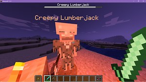 Creepy Lumberjack [Boss] for plugin mythicmobs addon - Minecraft
