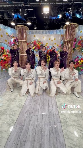 宝塚 花組×MILKコラボ「爆裂愛してる」｜FNS歌謡祭夏