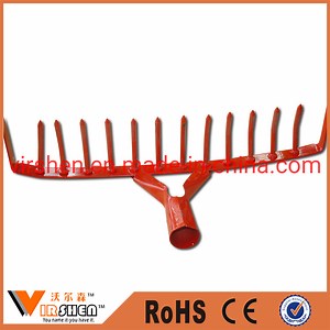 [Hot Item] Metal Garden Lawn Grass Rake Leaf Rake
