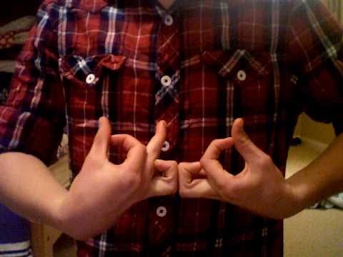 how to spell blood with your hands