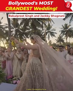 270K views · 1.8K reactions | These are Bollywood's most grand weddings! Anushka Sharma and Virat Kohli, Deepika Padukone and Ranveer Singh, Parineeti Chopra and Raghav Chadha, Kiara Advani and Sidharth Malhotra, Rakulpreet Singh and Jackky Bhagnani, among other Bollywood stars, spent crores to make their weddings truly special. | Bollywood Bubble - Videos | Facebook