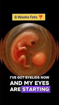 8 Weeks Pregnant 👶 | What to Expect Inside Your Womb (4K Baby Development)