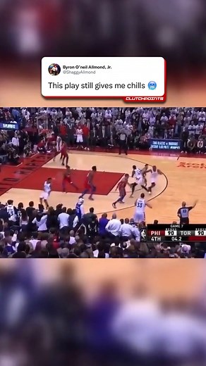 Kawhi was solidified in Raptor HISTORY with this shot 😤 | Raptors Nation