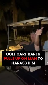 46K views · 764 reactions | Golf Cart Karen Pulls Up On Man To Harass Him | Indisputable with Dr. Rashad Richey | Facebook
