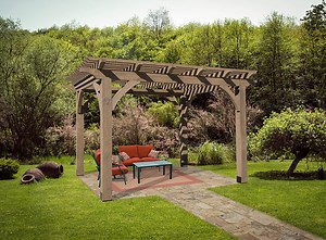 Laredo Wood Pergola