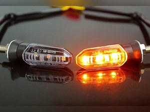 Amazon.com: Sequential Turn Signal Motorcycle Blinkers LED Front Rear Flowing Indicators Light Universal Compatible with Harley Honda Kawasaki Suzuki Yamaha (F-Smoke Lens) : Automotive
