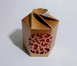 Cricut Gift Box SVG. Hexagonal Favour Box. - Etsy