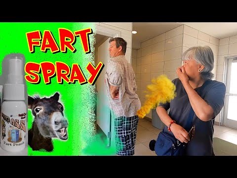 FARTING with the Strongest FART SPRAY 🤢💩 (Funny Fart Prank) 😝