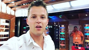 My lido dancing babe wanted to show the world that she can rock the dance floor without the walker too!!! ♥️♥️♥️ so much fun being had on the #CarnivalDream | Lee Fleet Cruise Director