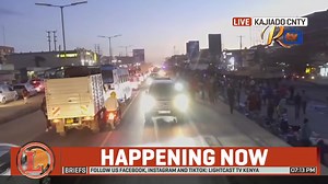 4.1K views · 170 reactions | Excited Kitengela residents escort Raila Odinga's convoy out of Kitengela Town after his stop-over meeting. | Lightcast TV Kenya | Facebook