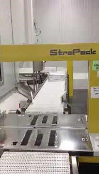 StraPack RQ8A Fully Automatic in Meat Packing Plant
