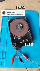 mini sander with excess power, from hard disk part 2 #tutorial #idea #fblifestyle | Rizki Craft