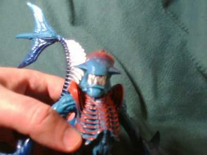 Aqua Alien = Alien Resurrection= figure review