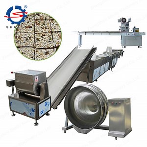 [Hot Item] Rice Sesame Protein Peanut Brittle Bar Cereal Bar Machine Production Line