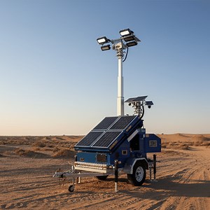 [Hot Item] Customized Customizable Trailer Mounted Lighting Emergency Solar-Powered Solar Home Kit Light Tower