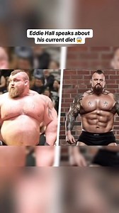 84K views · 1.1K reactions | Eddie Hall - The Beast speaks about his insane 12.000 kcal diet #eddiehall #diet | Olivier Richters | Facebook