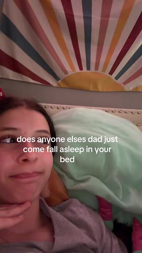 Dad Falling Asleep in Bed: Funny Twitching and Snoring