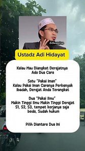 Betul kata Ustadz Adi Hidayat #quotes #motivasi #katakatabijak