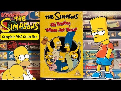 my complete Simpsons VHS collection