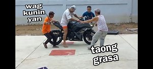 Taong grasa tinakbo yung bigbike | Boy tigasin