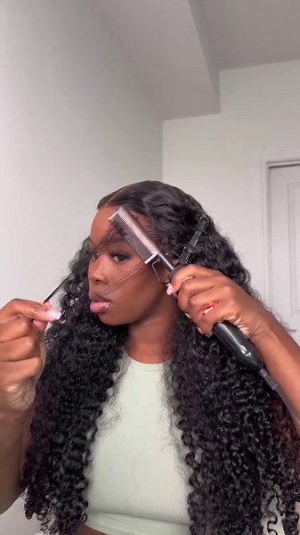 Deep Wave 5x5 HD Lace Closure Wigs Human Hair Wigs For Black Women 26 Inch
