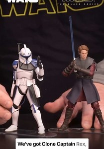 Anakin & Rex Black Series Figures Revealed