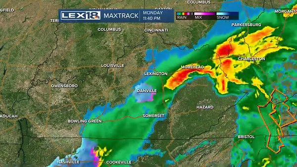 Rain finally kicked over to wet snow just after midnight but a little too late to do much in Lexington. Numerous SEKY locations are reporting snow that will quickly wind down over the next few hours. Watch for slushy accumulation and slick roads! | Tom Ackerman
