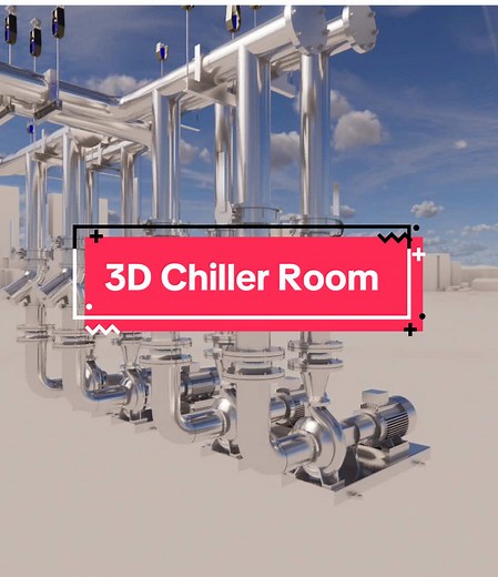 Kết hợp Revit và Enscape cho Chiller Room 3D