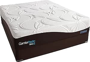 Amazon.com: ComforPedic from Beautyrest New Life Plush Firm Memory Foam Mattress Set, Queen : Home & Kitchen