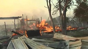 Wind drives Kincade Fire down to valley towns as acreage increases, containment drops