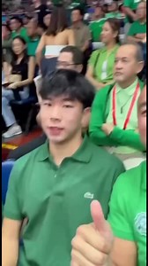 Creating more family moments at the UAAP hardcourt ☺️ Our Animo spirits were high as the De La Salle Green Archers worked hard for a twice-to-beat advantage in the Final Four after defeating Ateneo. Animo! #UAAP #LaSalle #DLSU #DLSUGreenArchers | Mayor Francis Zamora