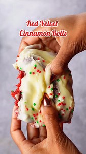 17K views · 667 reactions | ✨ RED VELVET CINNAMON ROLLS ✨ The...
