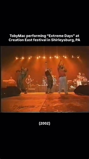Crazy ass moments in nu metal history on Instagram: "TobyMac performing “Extreme Days” at Creation East festival in Shirleysburg, PA (2002) . #Numetalmoment #numetal #nu #metal #reels #numetalgirl #metalhead #rapmetal #instametal #heavymetal #metalband #metalfamily #reels #reelsinstagram #oldschool #rapcore #altmetal #newmetal #raprock"