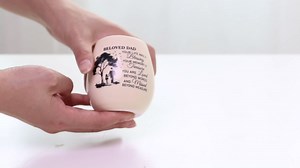 Dad Memorial Candle, Memorial Gifts for Loss of Father for Daughter, Gifts for Loss of Dad in Loving Memory Soy Wax Candle Jar TNC4