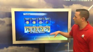 Wjxt4 Blake Mathews - The weather today is going to be fantastic, but expect some scattered showers later this afternoon. | WJXT4 The Local Station / News4JAX