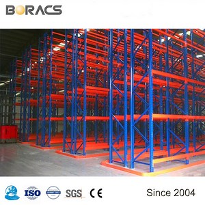 [Hot Item] Adjustable Economical Warehouse Heavy Duty Storage Very Narrow Aisle (VNA) Pallet Racking
